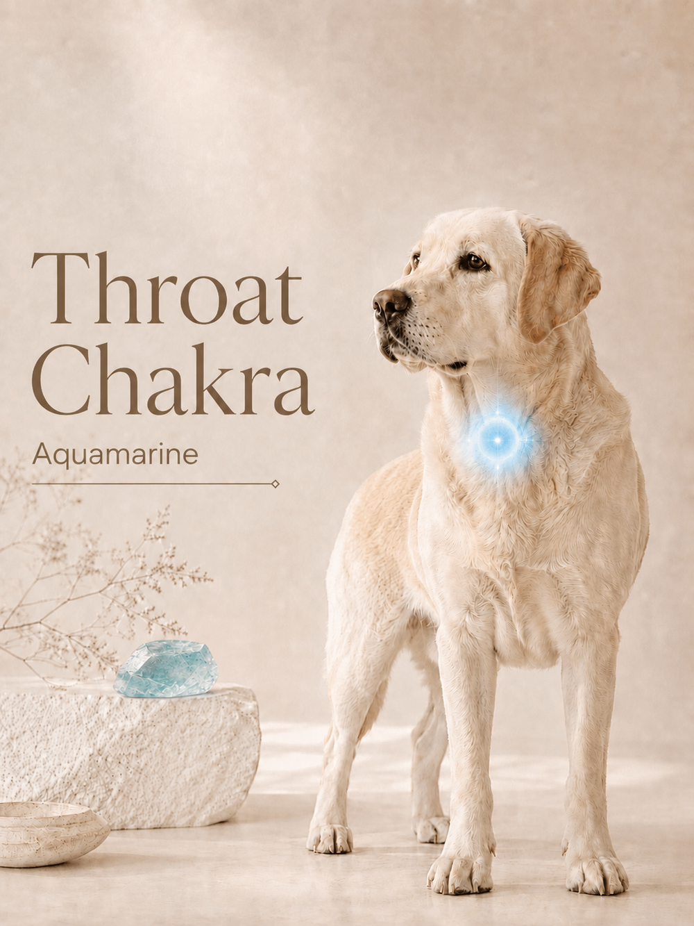 Throat Chakra Aquamarine Meaning: Communication, Calm, and Matching Pet Collar Sets