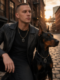 Smoky Quartz & Black Tourmaline Matching Pet & Owner Necklace
