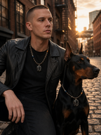 Smoky Quartz & Black Tourmaline Matching Pet & Owner Necklace