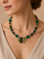 May Malachite Matching Pet & Owner Necklace