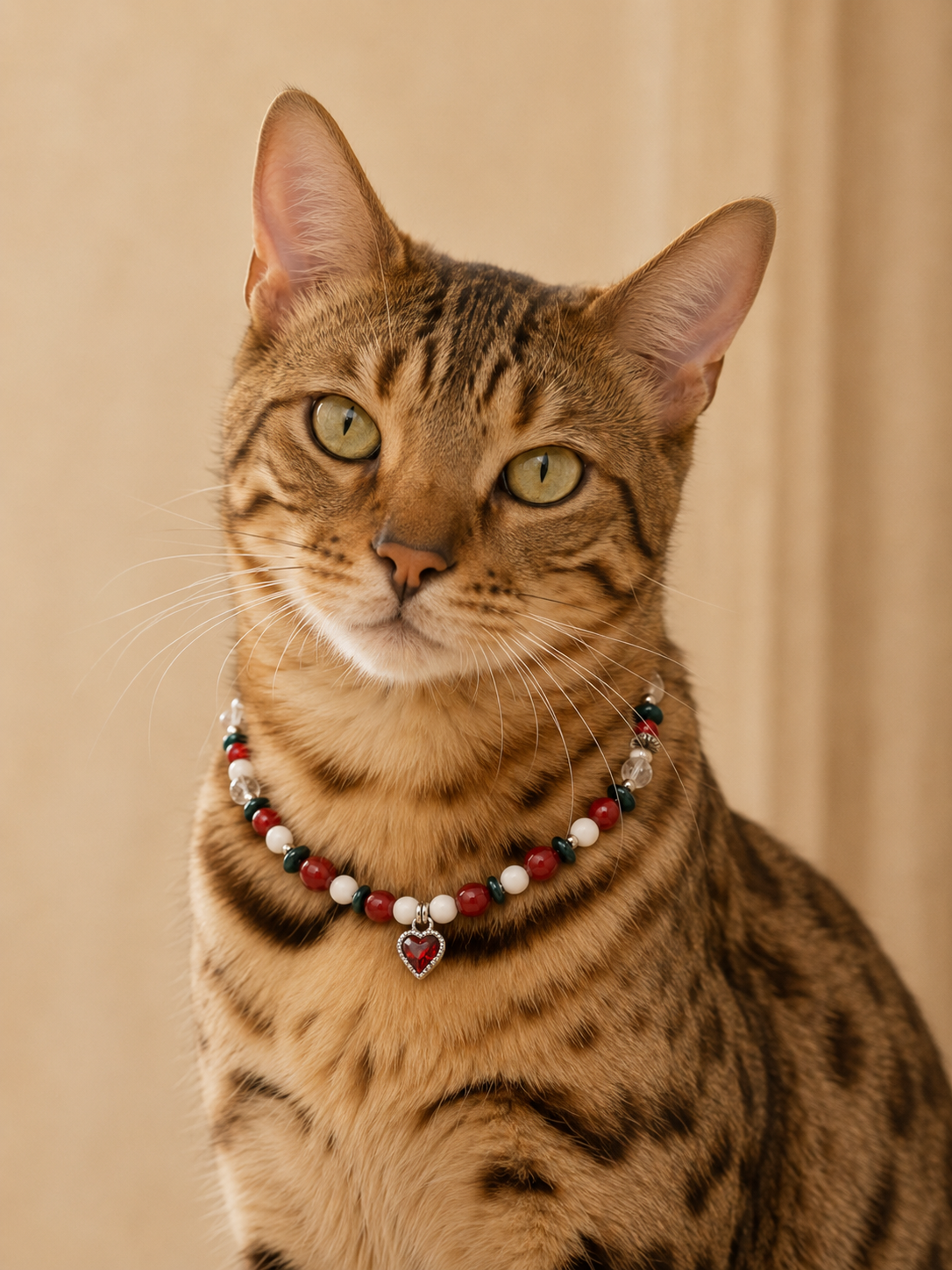 July Coral Matching Pet & Owner Necklace