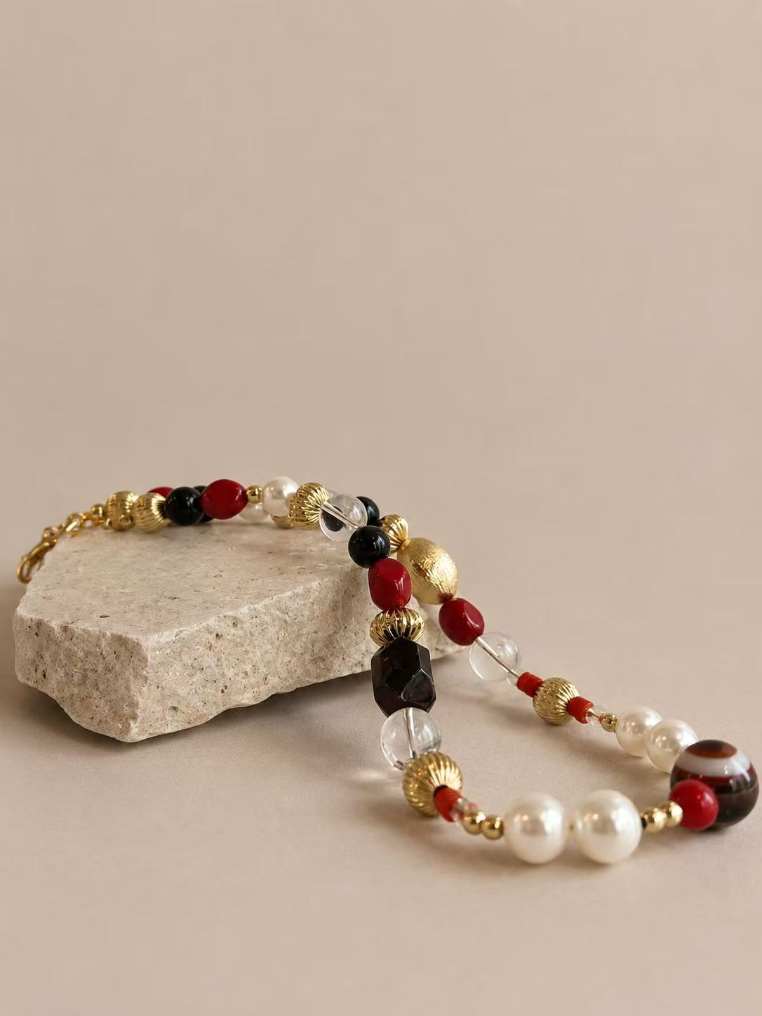 January Garnet Matching Pet & Owner Necklace