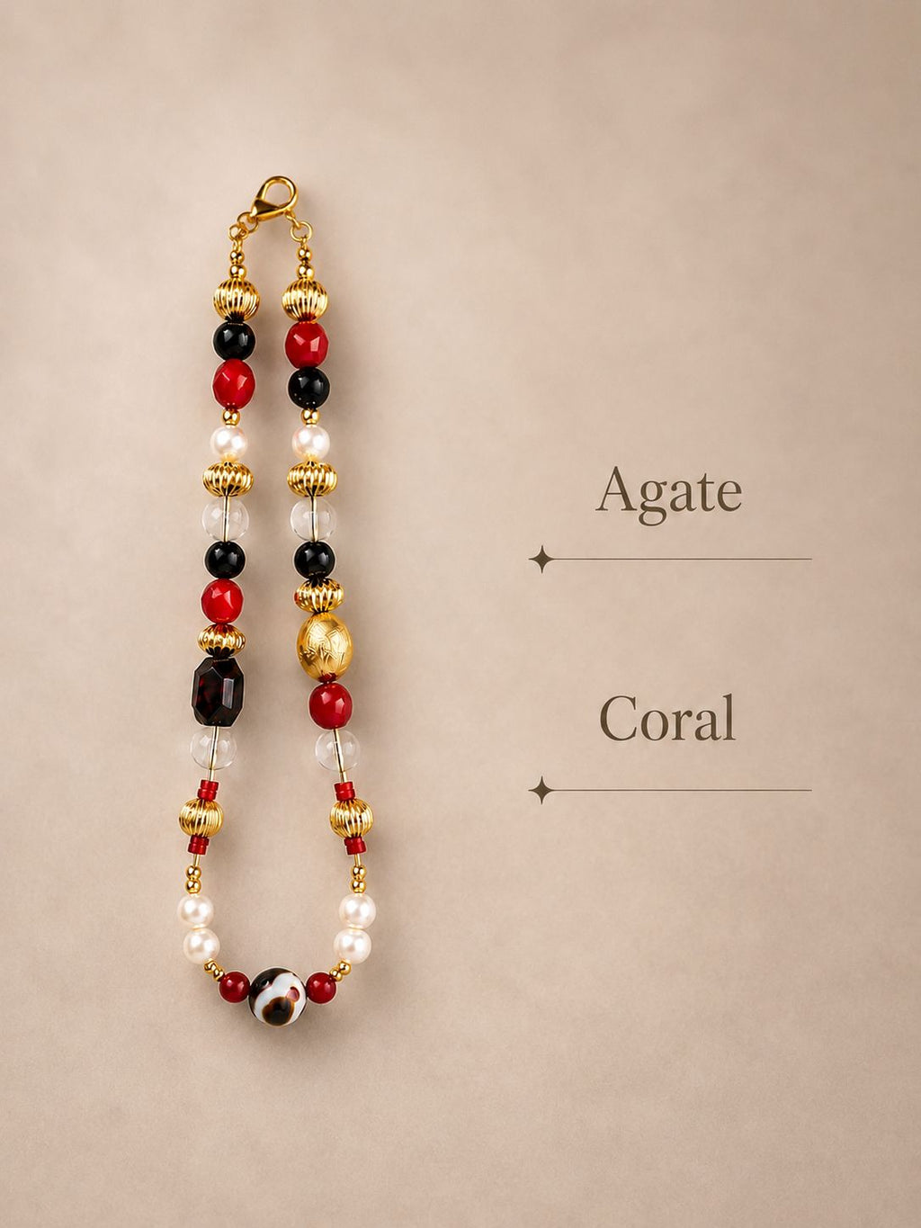 January Garnet Matching Pet & Owner Necklace