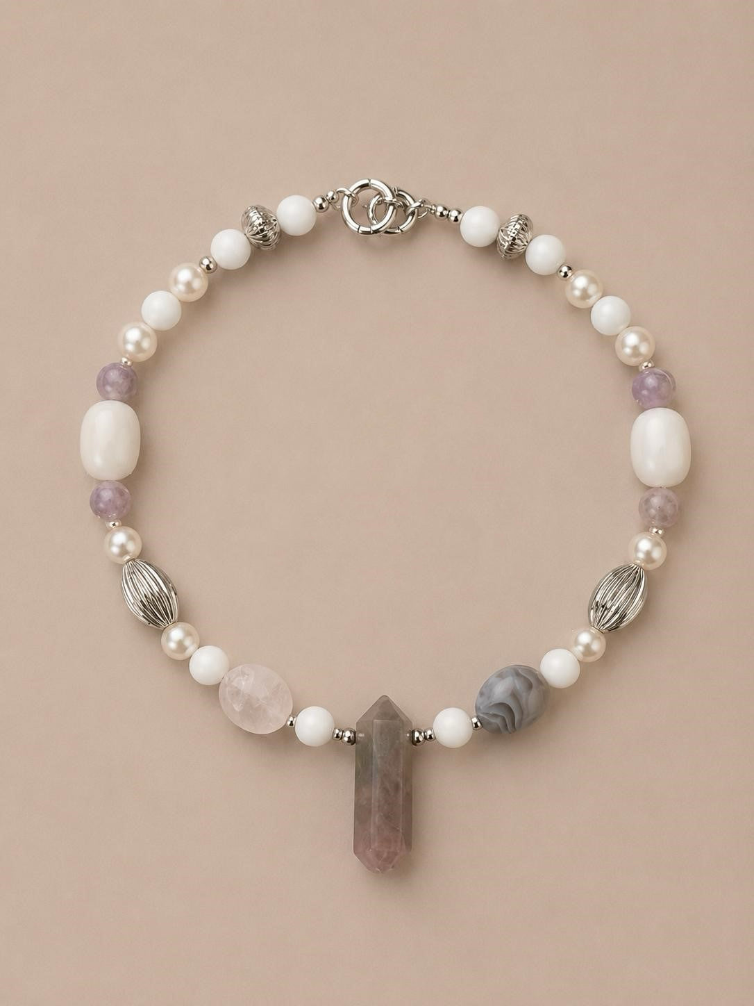 February Amethyst Matching Pet & Owner Necklace