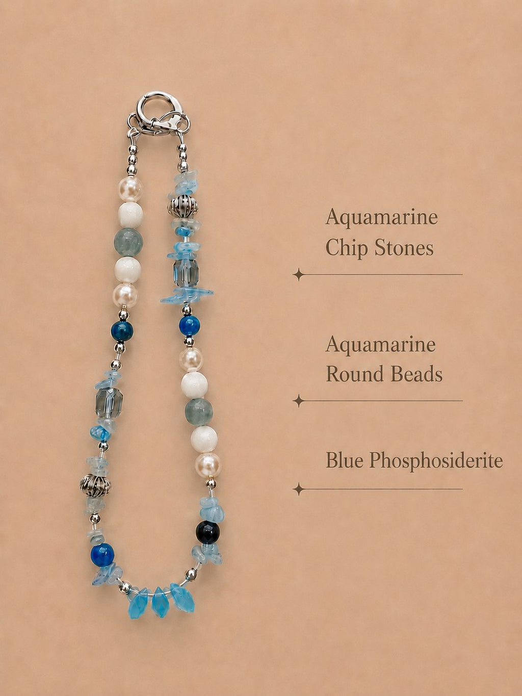 March Aquamarine Matching Pet & Owner Necklace