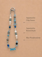 March Aquamarine Matching Pet & Owner Necklace