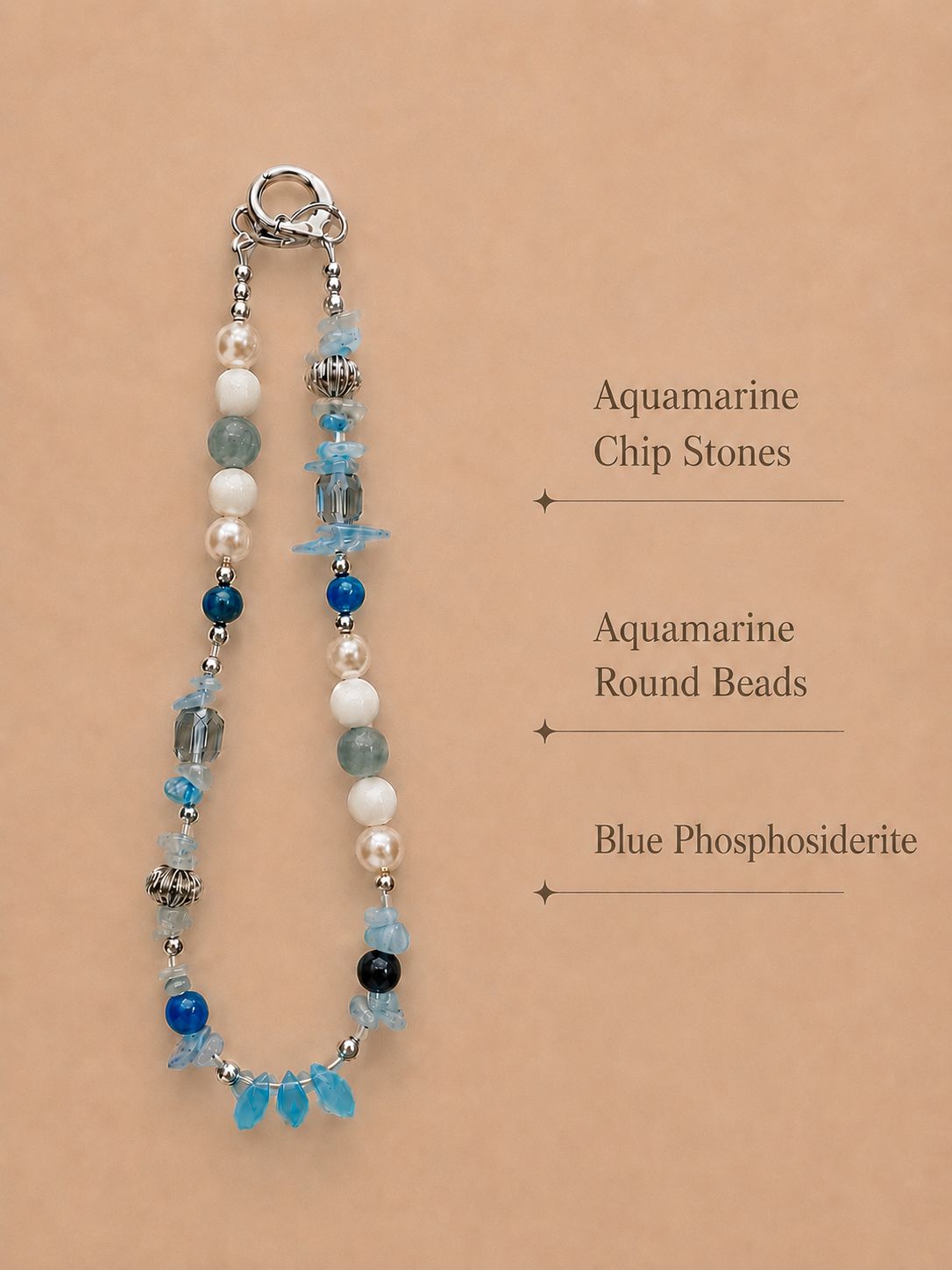 March Aquamarine Matching Pet & Owner Necklace