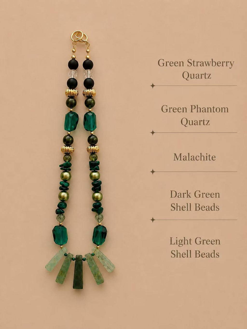 May Malachite Matching Pet & Owner Necklace