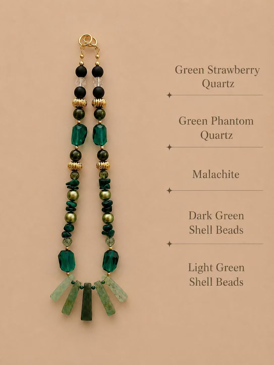 May Malachite Matching Pet & Owner Necklace