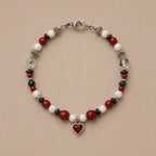 July Coral Matching Pet & Owner Necklace