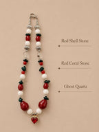 July Coral Matching Pet & Owner Necklace