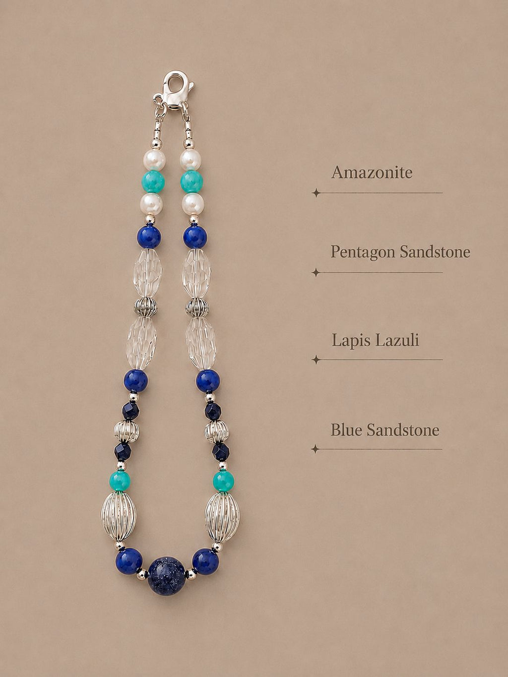 September Lapis Lazuli Matching Pet & Owner Necklace