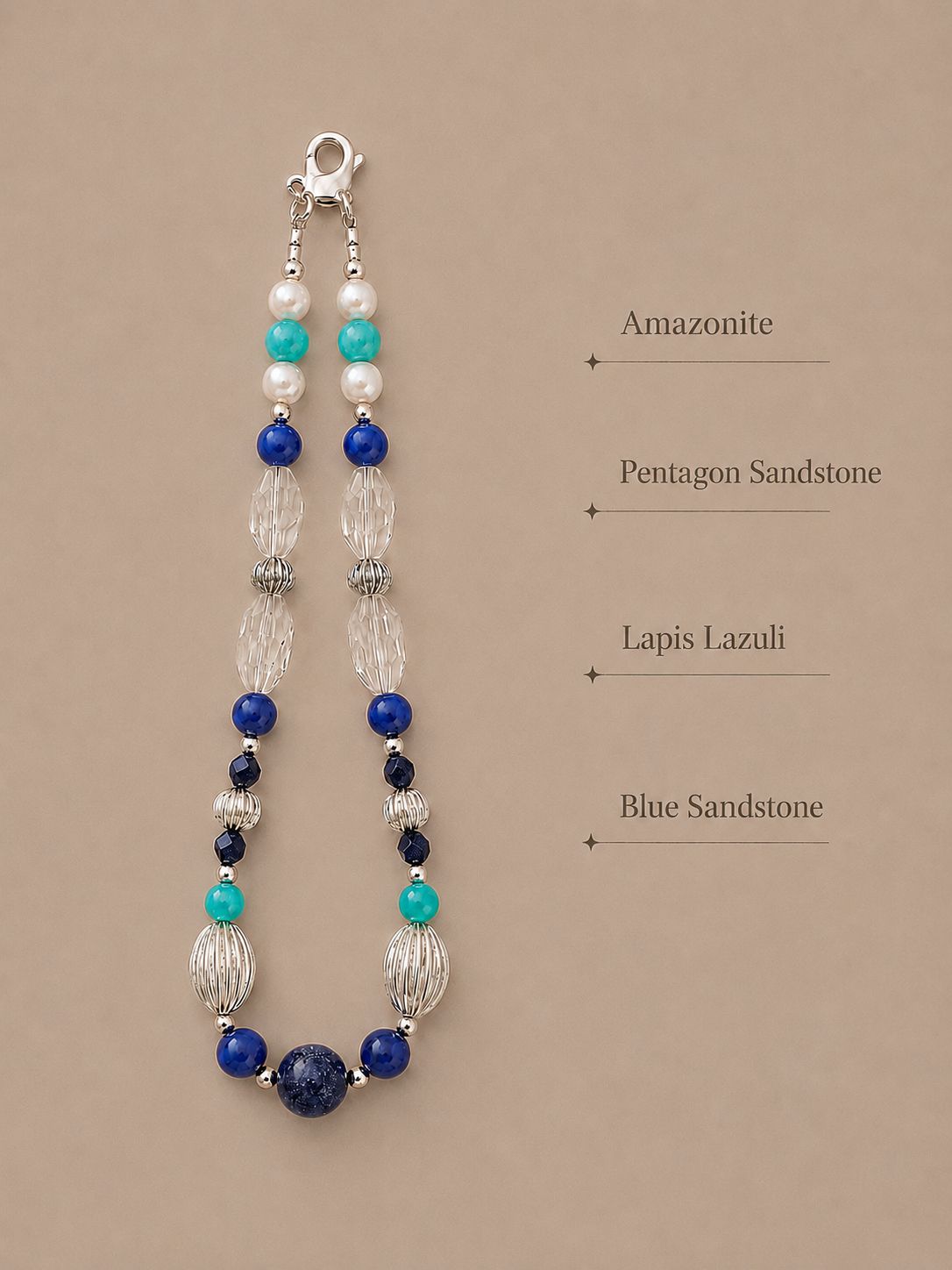 September Lapis Lazuli Matching Pet & Owner Necklace
