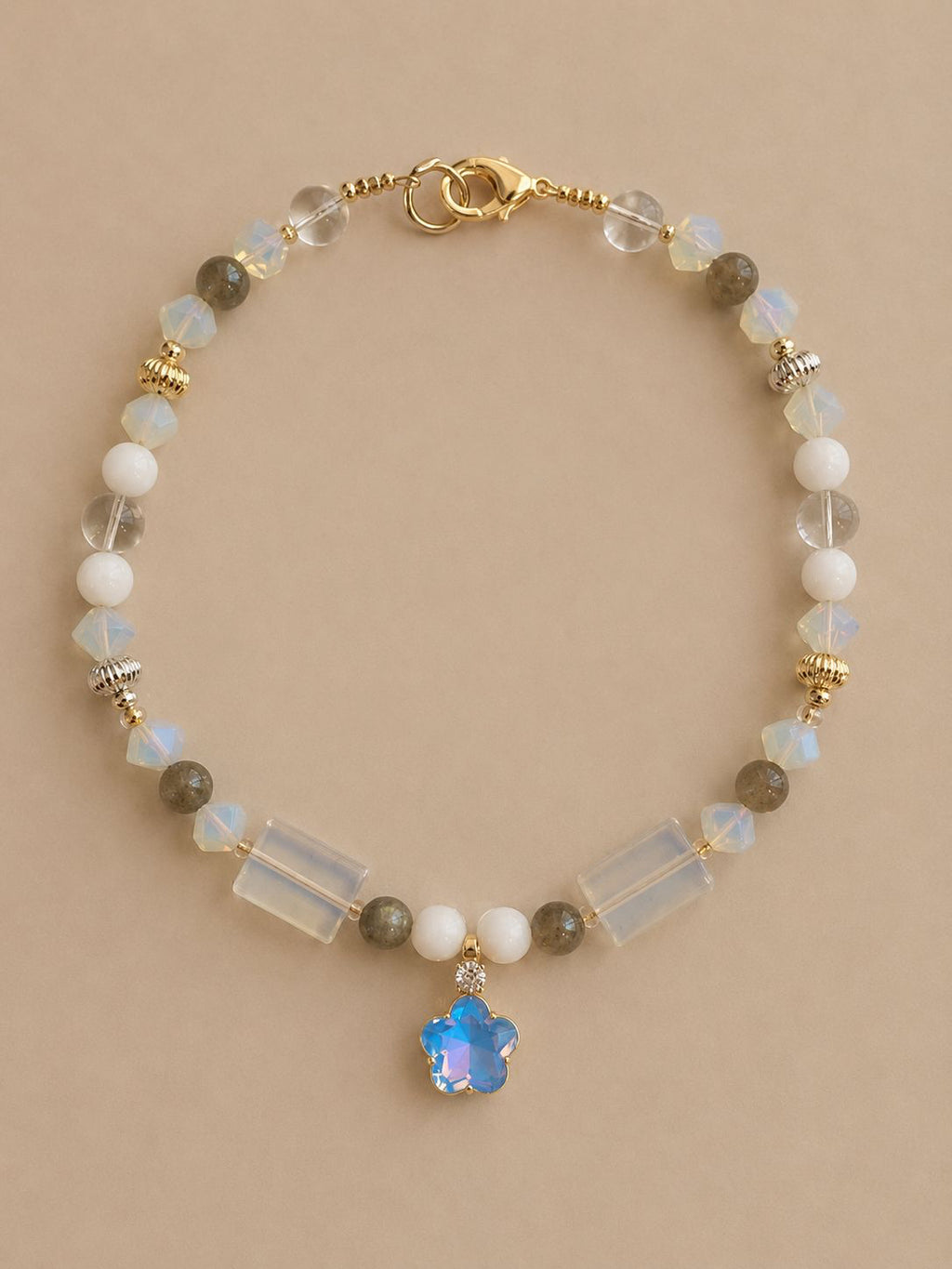 October Opal-Inspired Matching Pet & Owner Necklace