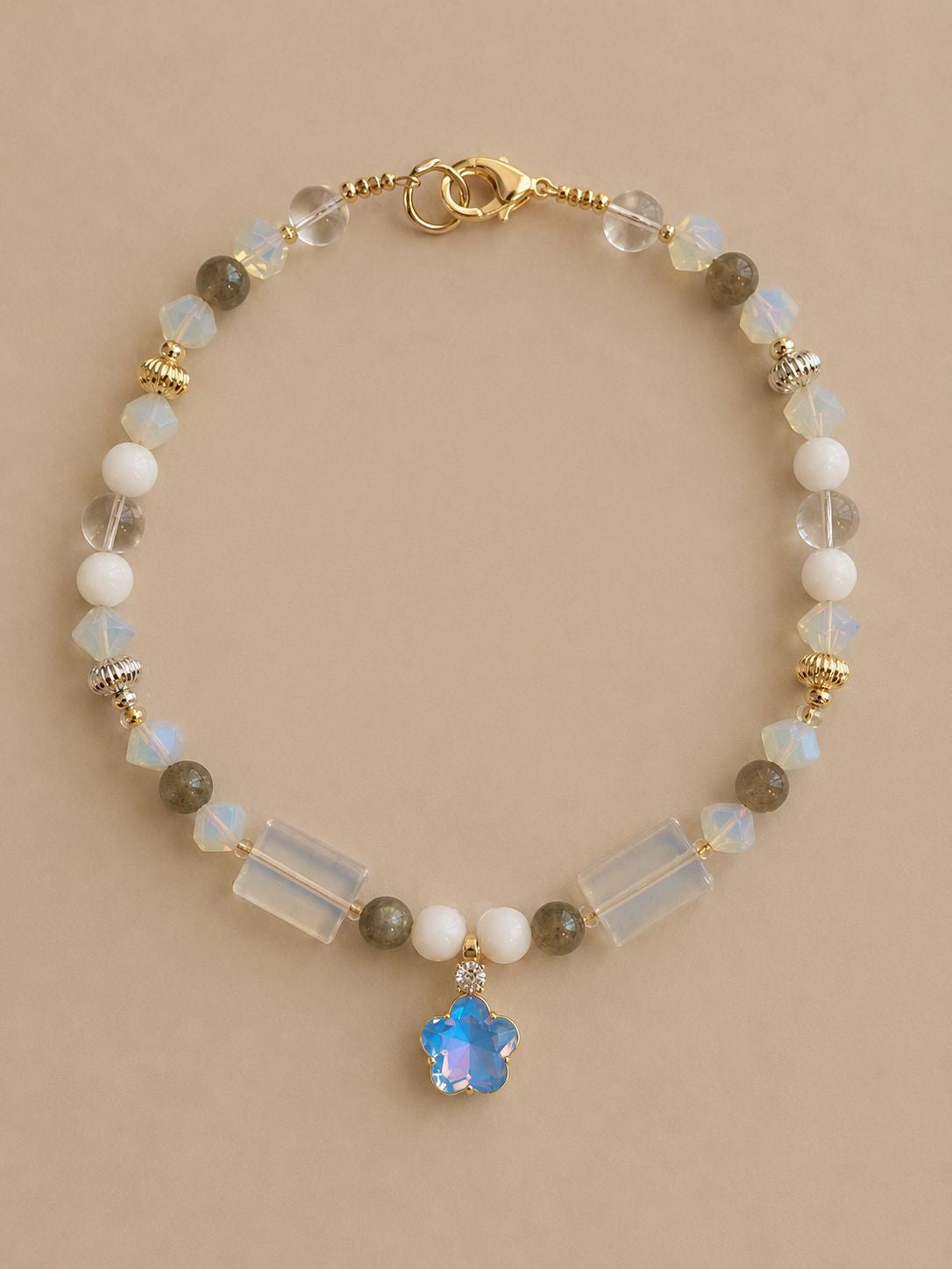 October Opal-Inspired Matching Pet & Owner Necklace