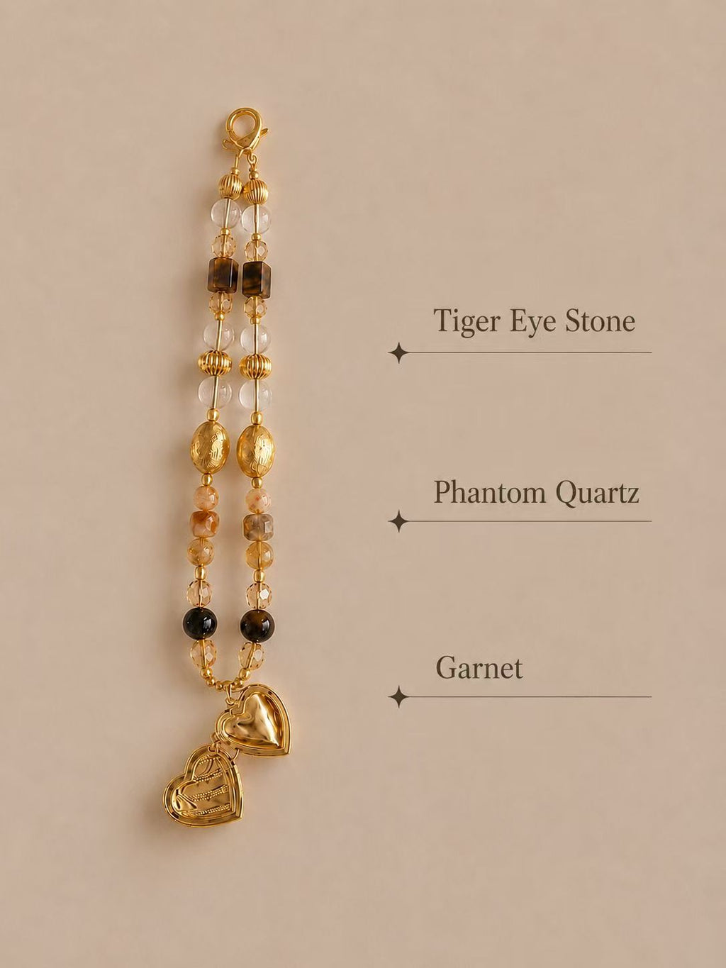 November Citrine Matching Pet & Owner Necklace