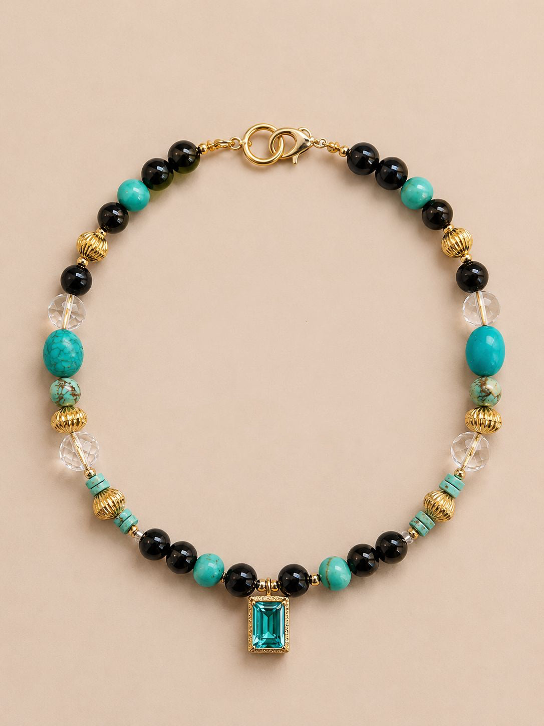 December Turquoise Matching Pet & Owner Necklace