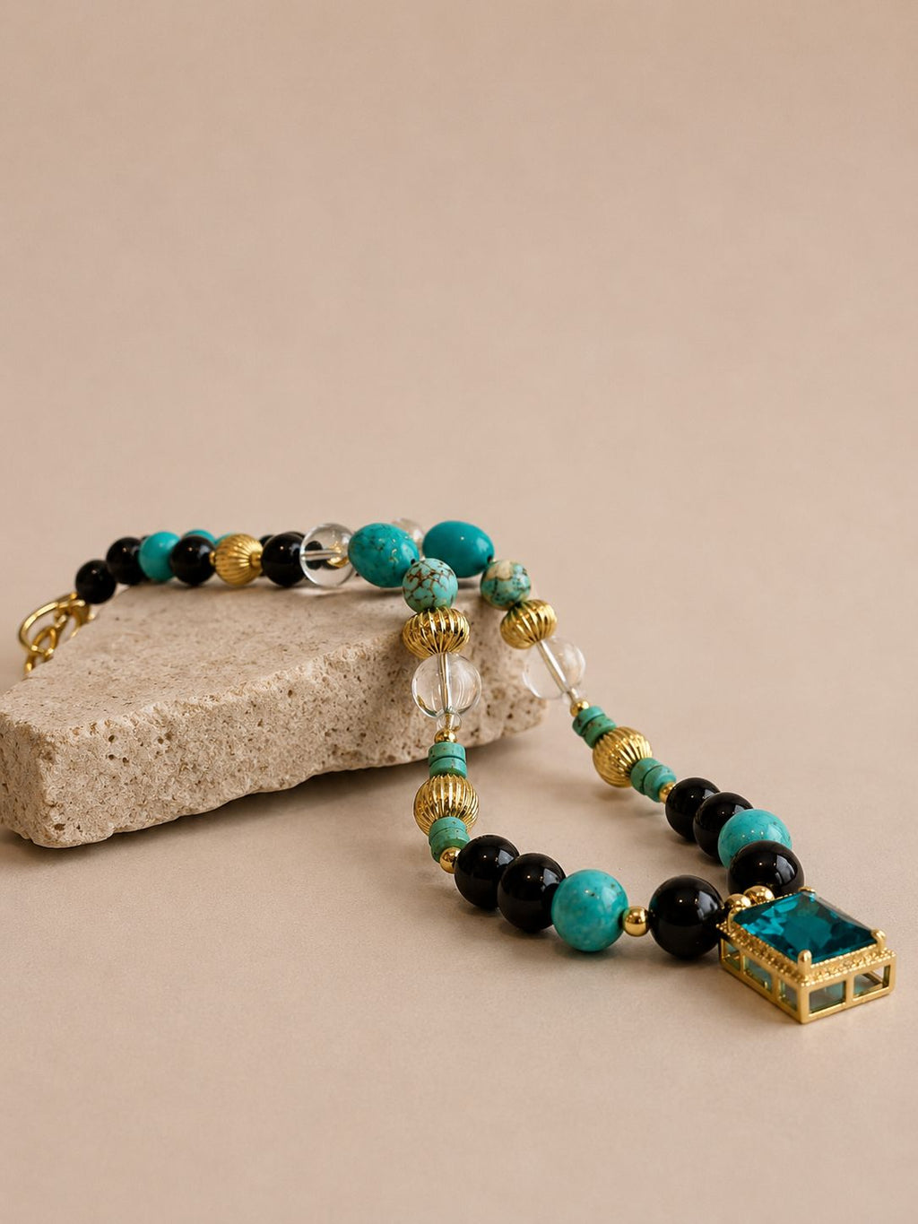 December Turquoise Matching Pet & Owner Necklace