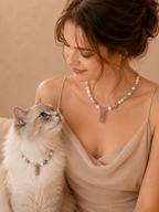 February Amethyst Matching Pet & Owner Necklace