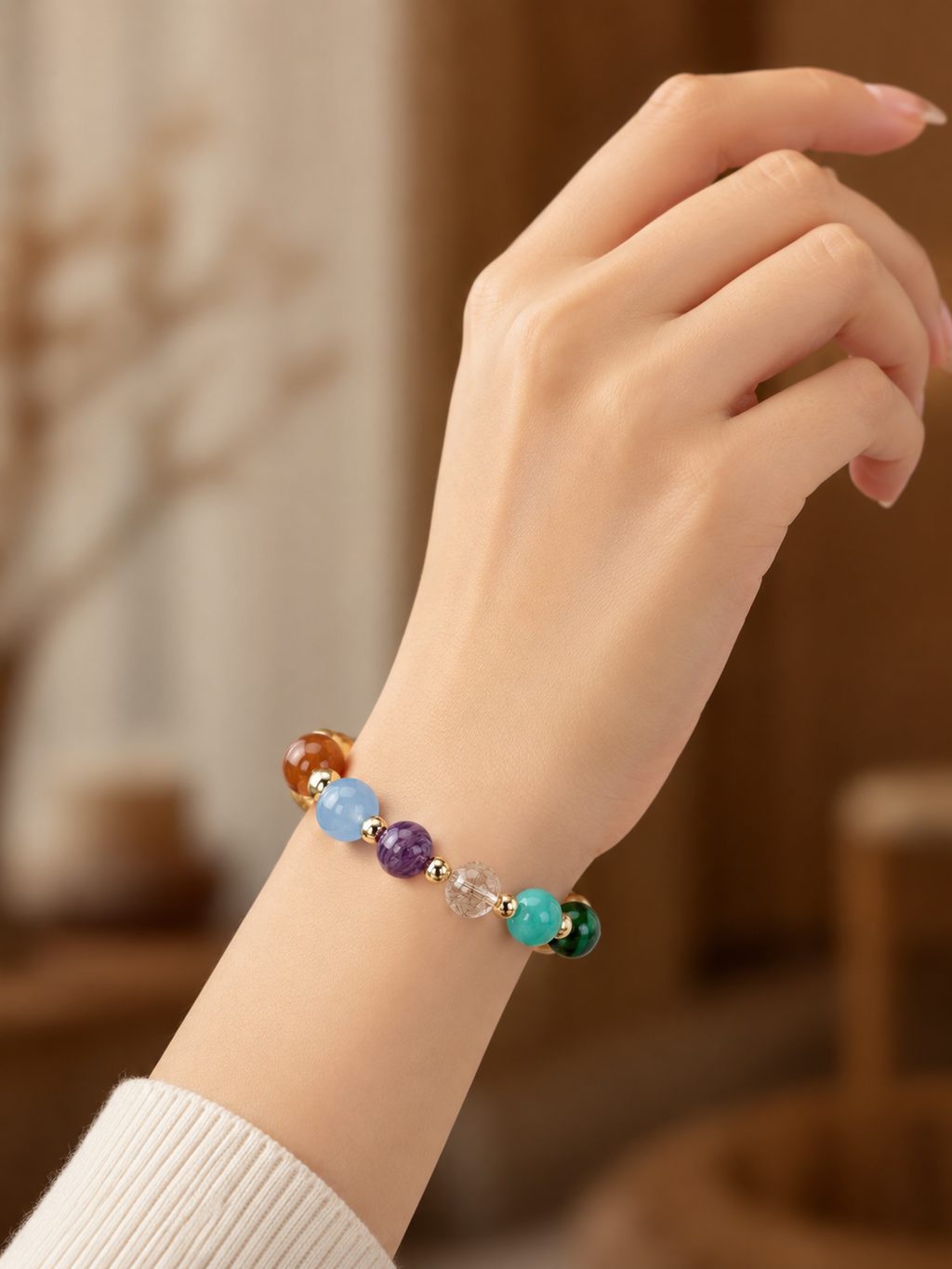 Malachite Matching Pet Collar & Owner Bracelet Set