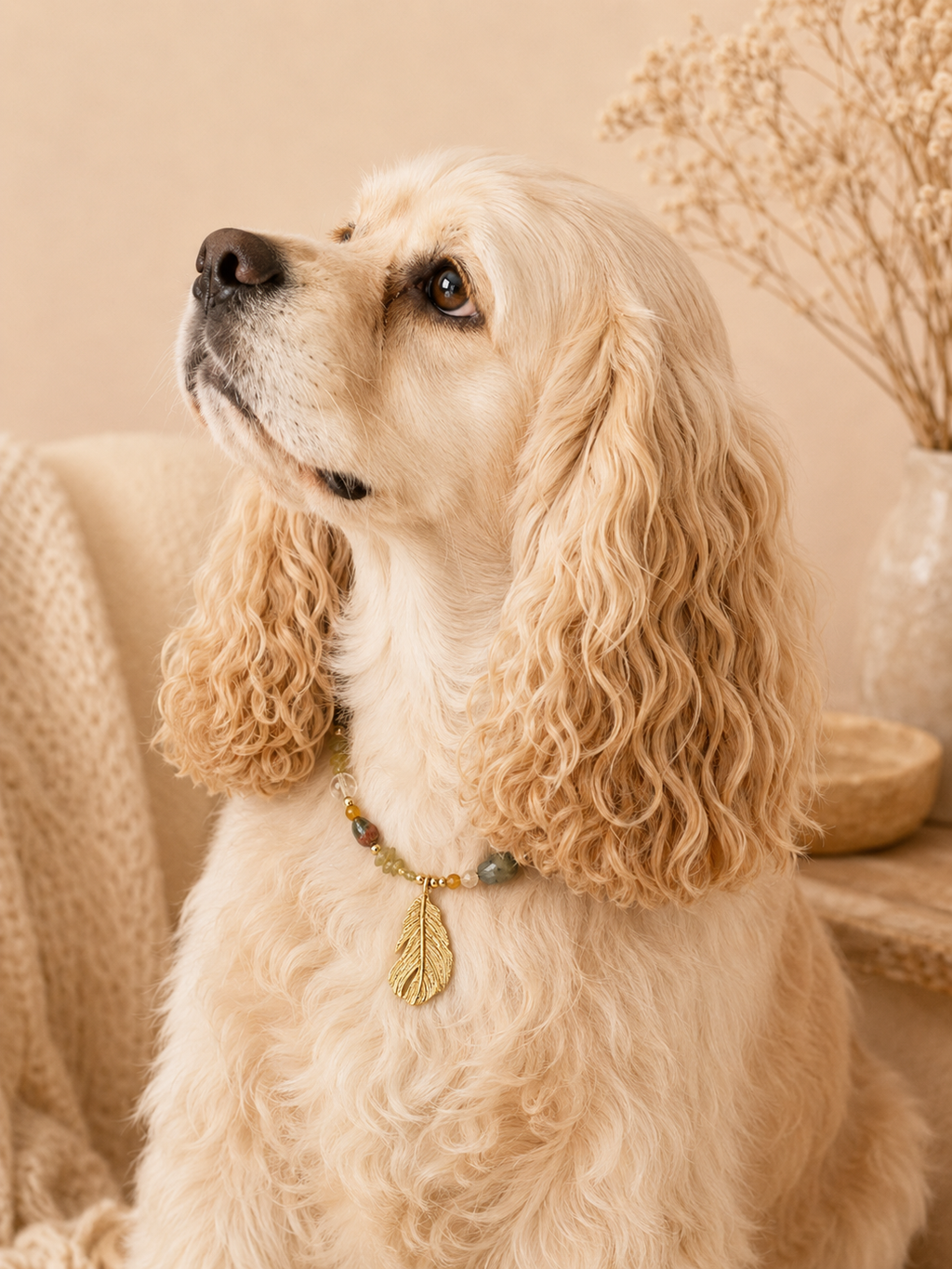 August Peridot Matching Pet & Owner Necklace