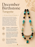 December Turquoise Matching Pet & Owner Necklace