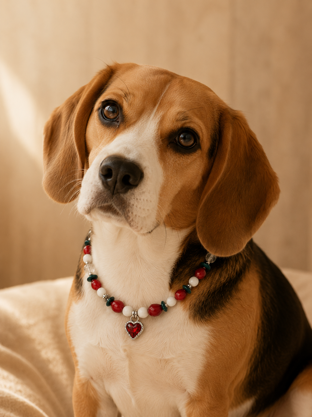 July Coral Matching Pet & Owner Necklace