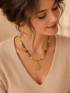 August Peridot Matching Pet & Owner Necklace