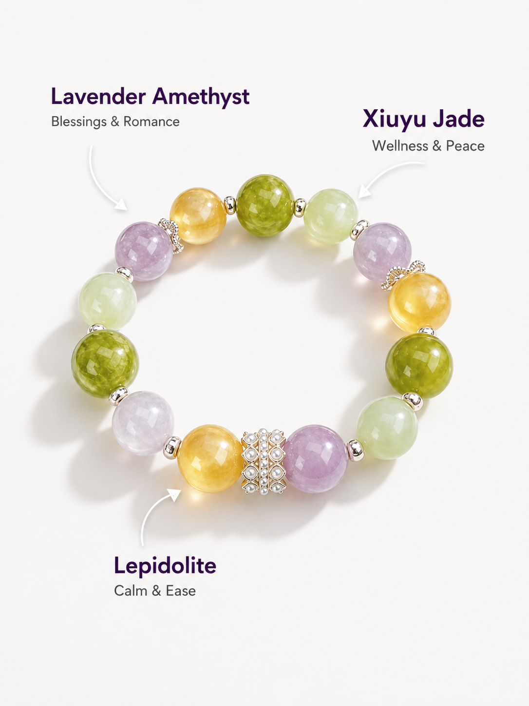 Citrine Matching Pet Collar & Owner Bracelet Set