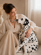 June Moonstone Matching Pet & Owner Necklace