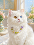 Citrine Matching Pet Collar & Owner Bracelet Set