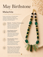 May Malachite Matching Pet & Owner Necklace