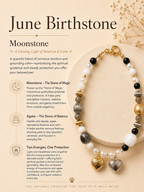 June Moonstone Matching Pet & Owner Necklace