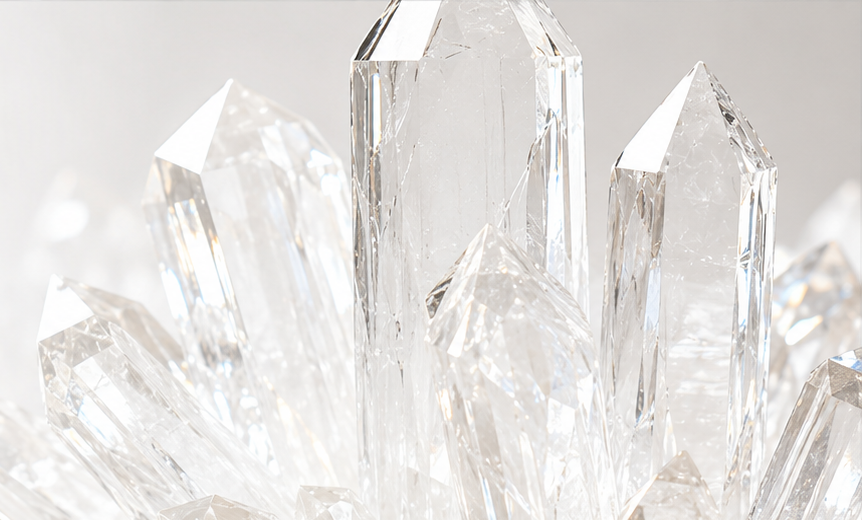 The beauty of natural crystals